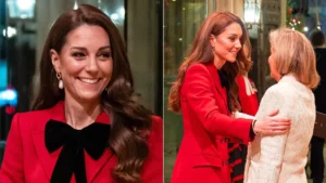 Heartwarming Moment: Princess Kate Shares a Warm Gesture with Duchess Sophie at Christmas Carol Service